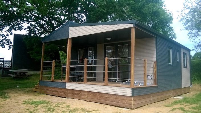 Fabrication d'un chalet pour camping